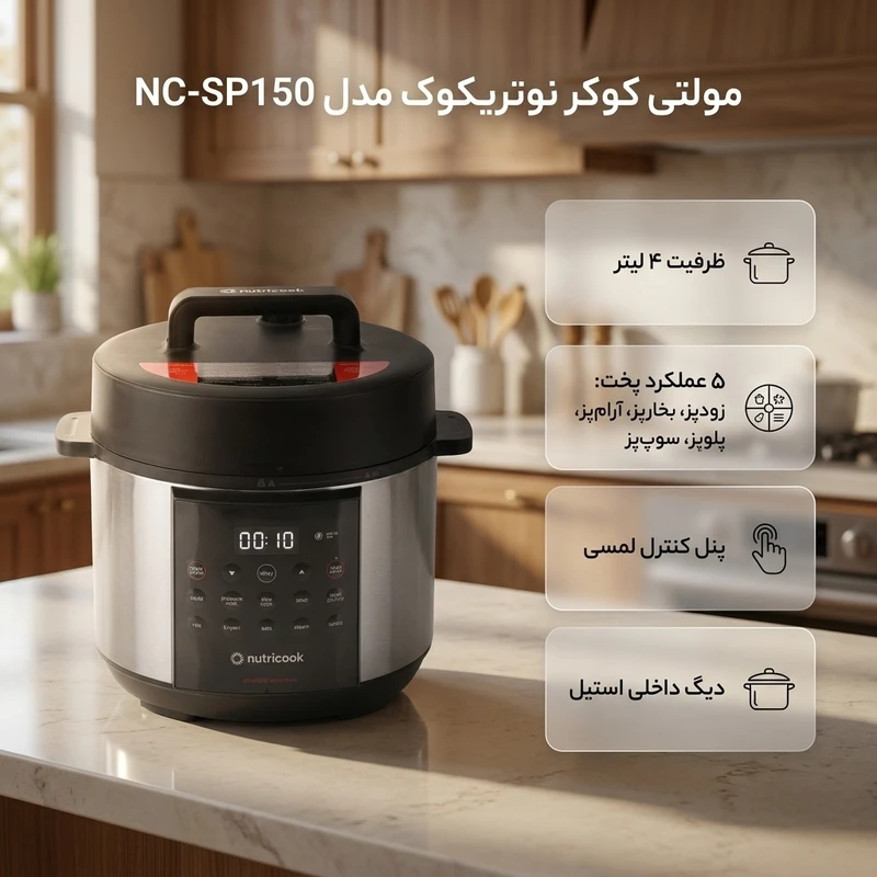 مولتیکوکر نوتریکوک مدل SP150